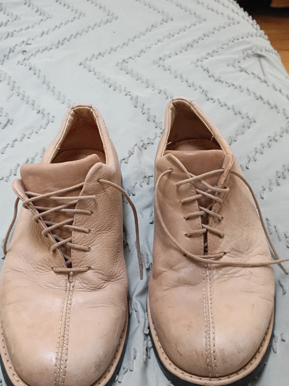 Men's Bostonian Soft Leather Lace-Up Shoes 9 1/2 D